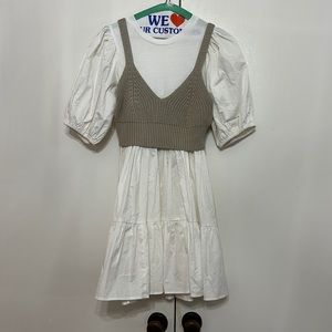Detachable Cute Short Summer Dress & Top